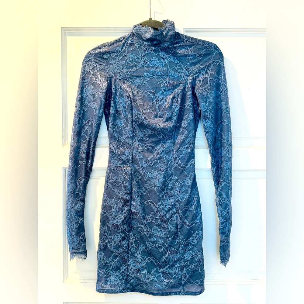 SKIMS LACE MOCK NECK MINI